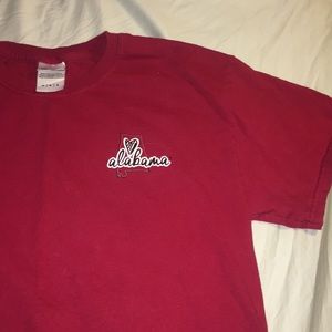Red Alabama short sleeve